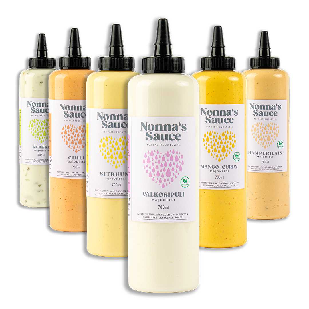 Uusi Nonna’s Fast Food -majoneesisarja on täällä!